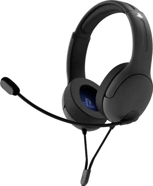 PDP LVL40 Gaming Stereo Headset With Noise Cancelling Microphone for PS5/PS4 GREY