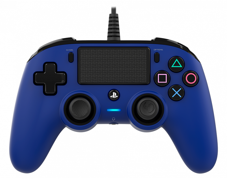 Nacon PS4 Coloured Blue C...