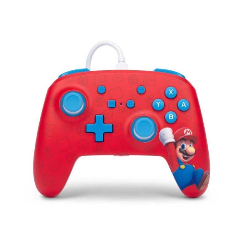 PowerA Enhanced Woo-hoo! Mario Wired Controller Nintendo Switch