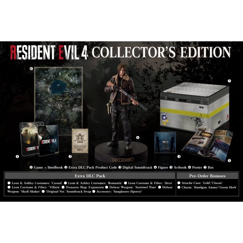 PS5 Resident Evil 4 Remake Collector Edition 