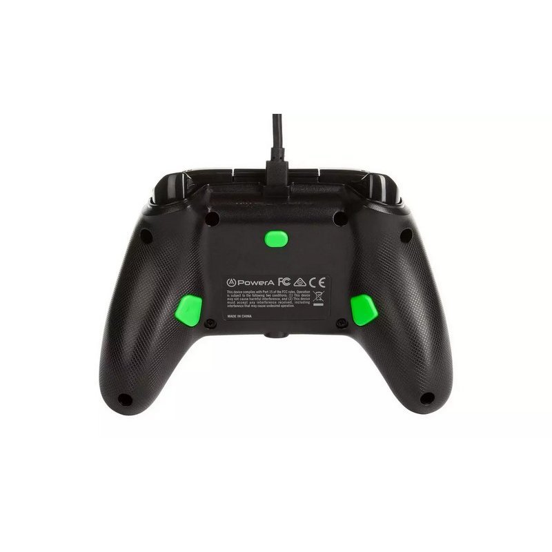 Xbox Power A Joy Enhanced Wired Controller Hint Green