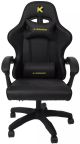 KGaming KGS 001A - Nomad Gaming Chair (Full Black) - Medium