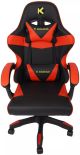 KGaming KGS 001A - Nomad Gaming Chair (Red & Black) - Medium