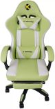 KGaming KGS 002 - Oasis Gaming Chair (Green & White) - Large