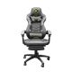 KGaming WTS227 Gaming Chair - Black & Grey
